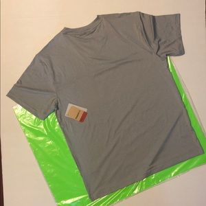 Reebok SLEET HEATHER •SONIC BOLT V-NECK Shirt NWT